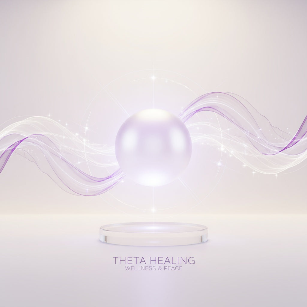 Perfect! You're all set with this alt text for your Theta Healing image:
```
Theta Healing session with radiant purple sphere and flowing energy waves representing wellness, peace, and deep spiritual transformation