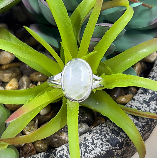 Moonstone Sterling Silver Ring