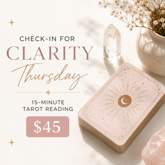 Check-In For Clarity Tarot Reading