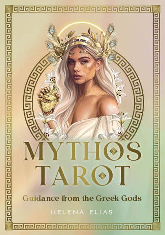 Mythos Tarot deck by Helena Elias – Greek mythology inspired tarot cards with gods and goddesses.