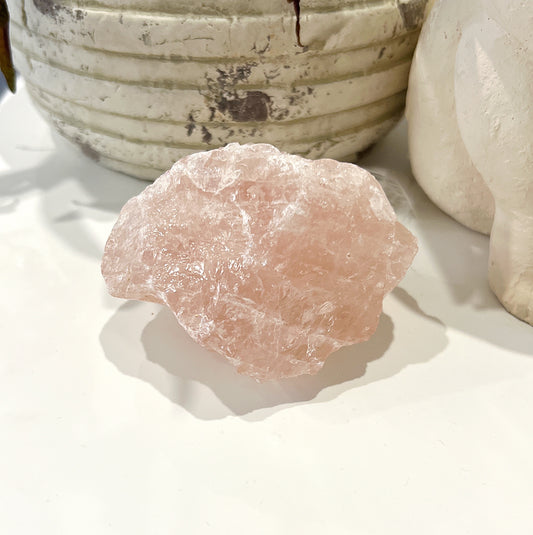 Large Rose Quartz Raw Crystal